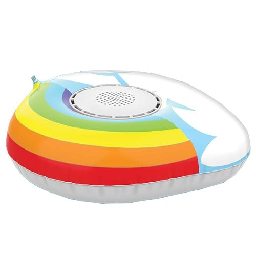 Premier Accessory Group Replay Audio Floating Bluetooth Speaker, Rainbow