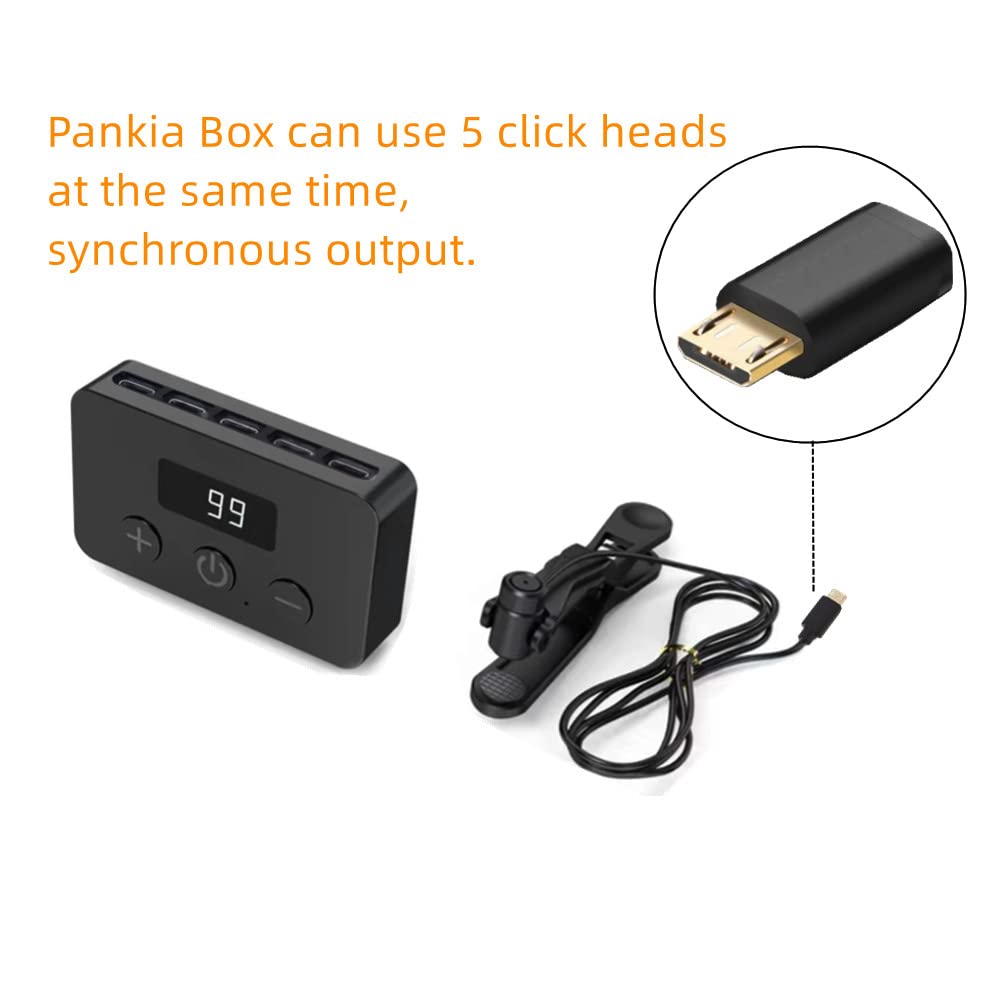 Pankia Box Mute Auto Clicker Screen Device Automatic Tapper Simulated Finger Continuous Auto Clicking Device for Games, Live Broadcasts Likes, Reward