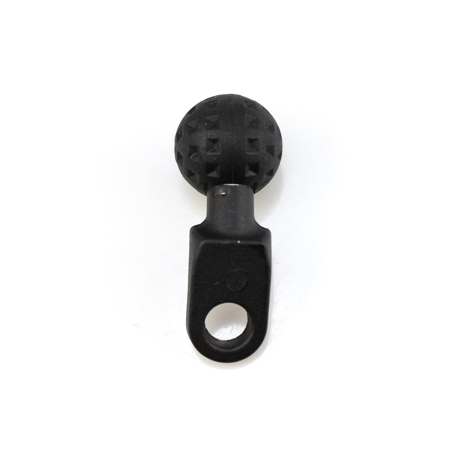 FORLETOR 1" Aluminum Alloy Angled Ball Mount Base with 10mm Mounting Hole Rear-View Mirror Ball Mount Holder Arm and Bike Motorcycle Phone Holder