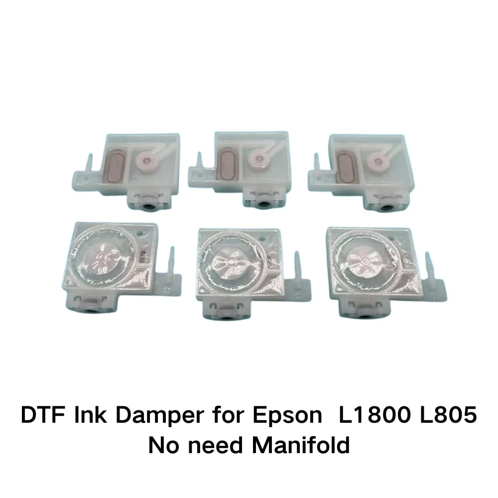6PCS DTF Ink Damper for XP-15000 XP-15010 XP-15080 L1800 L805 - DTF Printer Damper Filter for XP-15000 DTF Conversion Kit, CISS Ink System Damper