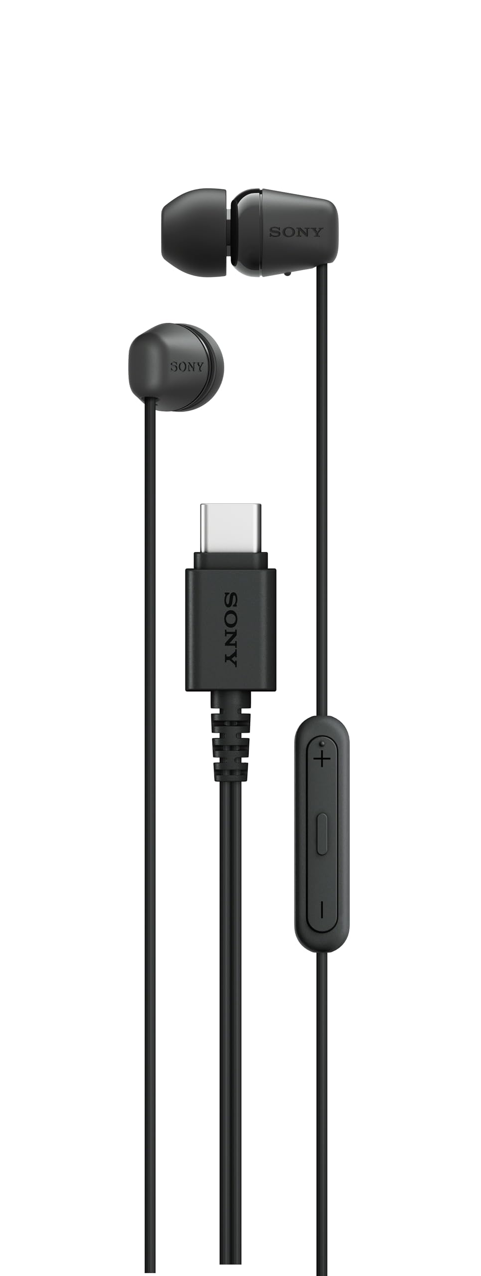 Sony IER-EX15C USB-C Plug, Wired in-Ear Headphones with Mic, Black