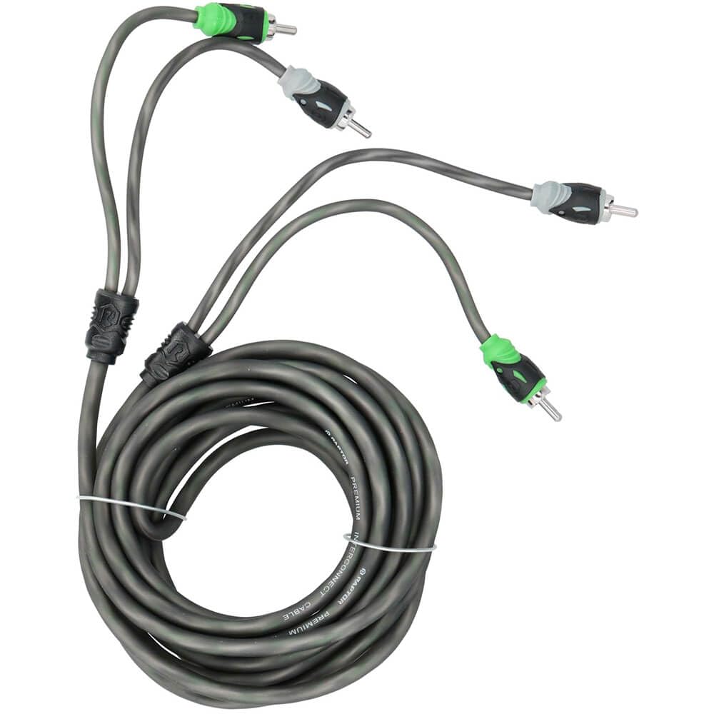 RAPTOR by METRA Electronics PRO Series 14FT 2-Channel Audio RCA Cable