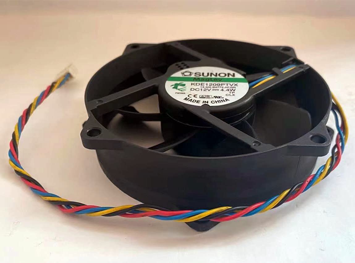 KDE1209PTVX 12V 90mm Fan, 12V 4.4W 9225 4-pin Cooling Fan