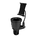 ToughTested TNT Tough N' Thirsty Mega XL Cupholder & Device Mount | Expands to Fit 1.2L Bottles | Adjustable 9" Gooseneck Arm for Phones, Tablets, GPS