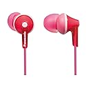 Panasonic Wired Earphones - Wired, Pink (RP-HJE125-P)