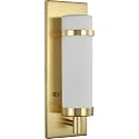 Progress Lighting Hartwick Collection Black One-Light Wall Sconce, 13.50x4.50x4.50
