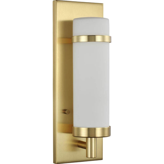 Progress Lighting Hartwick Collection Black One-Light Wall Sconce, 13.50x4.50x4.50