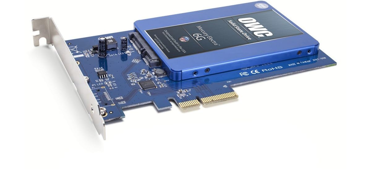 OWC Accelsior S 2.5-inch SATA 6G SSD to PCIe Expansion Card