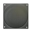 80mm Steel Mesh Filter/Grill Black