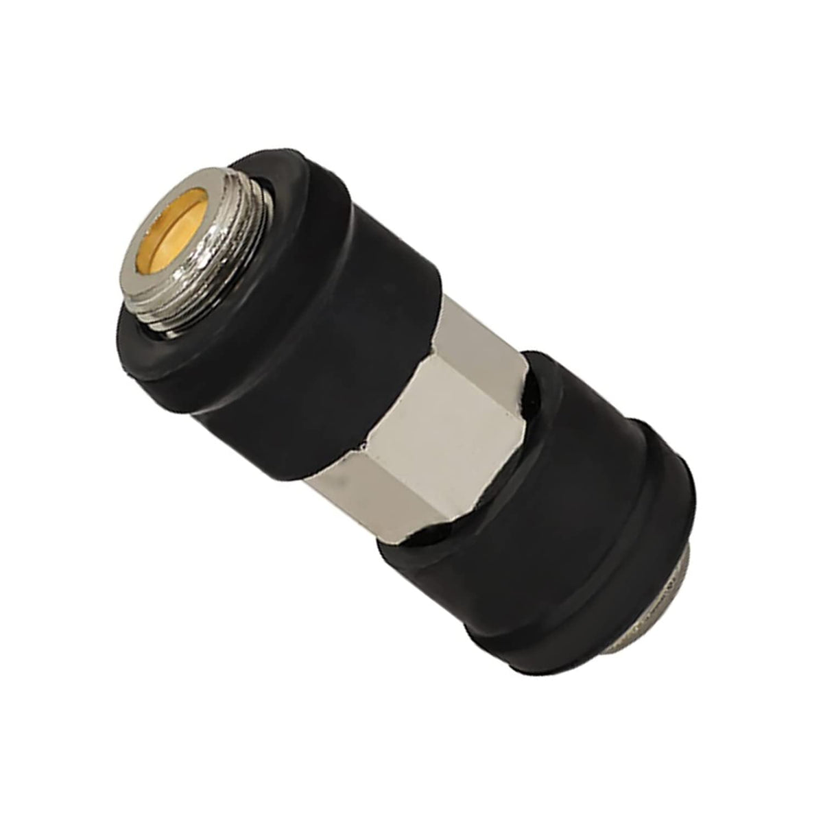 Perfect Vision Cable Extension Coupler (Barrel / Splice) with Weather Boots for Water Proof Connection - 100 Pack (DTVF81O-05)