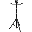 Audio2000'S S420Y Portable Flat Screen Panel LCD LED TV Monitor Stand with Foldable Tripod Legs, Including a 100 X 100 mm Standard VESA Mounting Plate