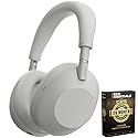 Sony WH-1000XM6/S Best Wireless Noise Canceling Headphones, Platinum Silver Bundle with Deco Essentials Exclusive CPS 26 Month Protection Pack…