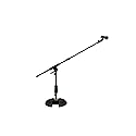 Hercules Stands MS120BPRO Low-profile Microphone Stand