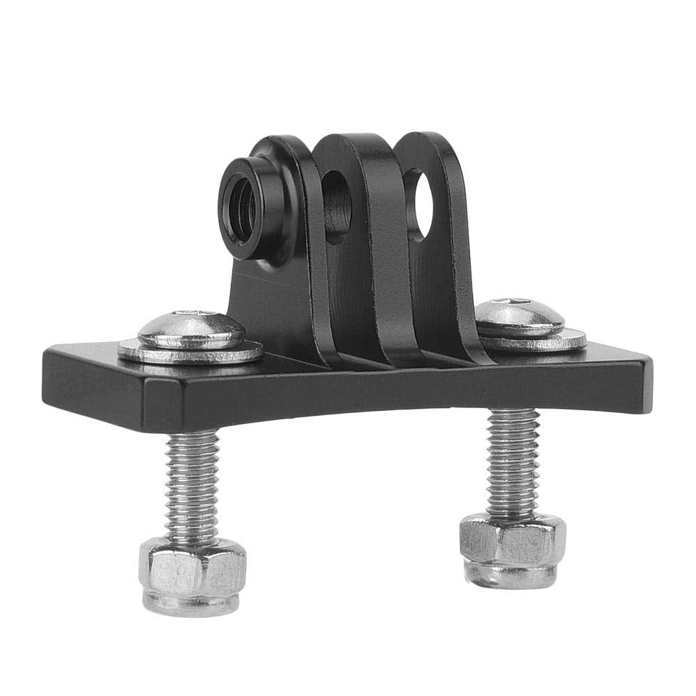 Serounder Skydiving Helmet Fixed Base Holder Adapter Mounts for 7/6/5/4/for/for XiaoYi/for OSMO Action Cameras(Black)