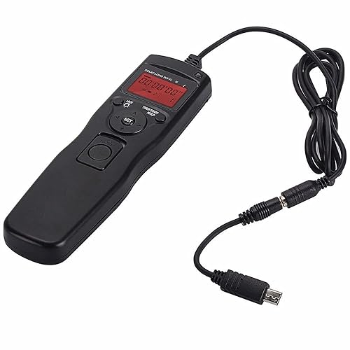 ABUYCS Camera Shutter Release Wired LCD Timer Remote Control Intervalometer Time-Lapse Photography Device Compatible for Sony Alpha A7 A7S A7R A3000