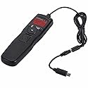 ABUYCS Camera Shutter Release Wired LCD Timer Remote Control Intervalometer Time-Lapse Photography Device Compatible for Sony Alpha A7 A7S A7R A3000