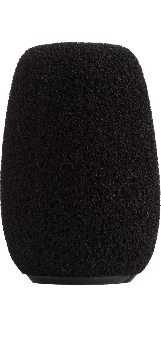 Shure ACVG4WS-B Black Foam Windscreen for Centraverse Gooseneck Condenser Microphones (Contains Four)