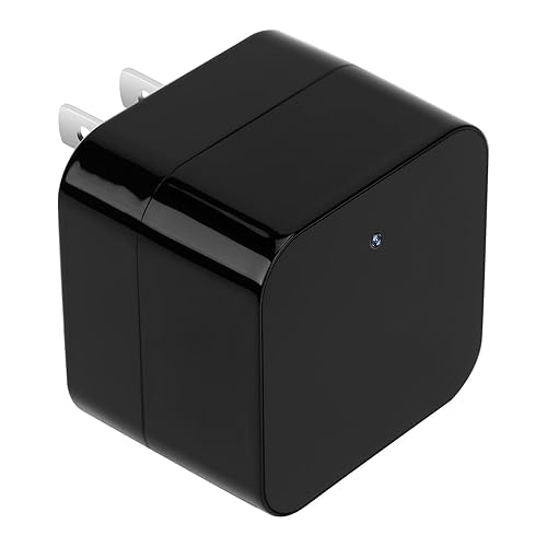elevctial Smart Indoor Baby/Pet Monitoring Cam with Charger,Night Vision Motion Detection, Phone APP,
