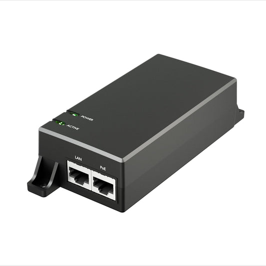 Gigabit PoE Injector 48V 15W, IEEE802.3af Power Over Ethernet PoE Adapter, Single Port PoE Power Injector for IP Camera Wireless/Wireless Access Point