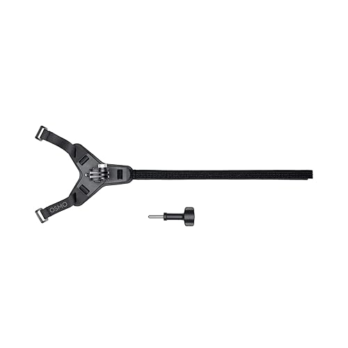 DJI Osmo Action Helmet Chin Mount, Compatibility: Osmo Nano, Osmo 360, Osmo Action 6, Osmo Action 5 Pro, Osmo Action 4, Osmo Action 3, DJI Action 2
