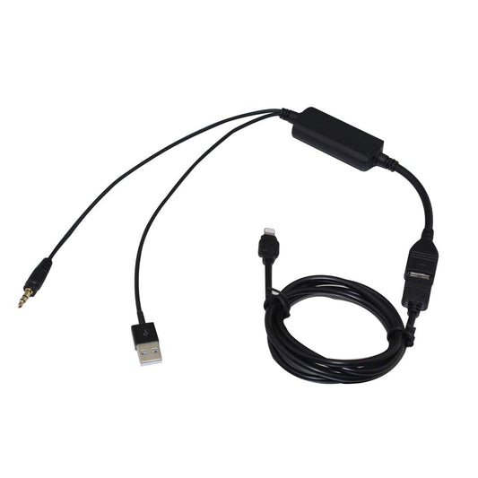 Yongjiangxia USB 3.5Mm Aux Interface Cable Compatible with BMW X3 X5 Series 3 5 Mini Charging Play Music