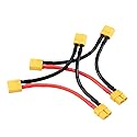 2pcs XT-60 / XT60 Series Serial Battery Connector with 12awg 4inch Cable for Turnigy(BDHI-97)