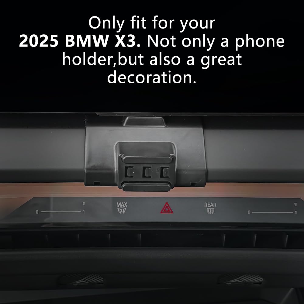 CLEC Magnetic Car Phone Holder for BMW X3 2025-2026 Car Phone Holder Mount for Magsafe[20 Strong Magnetic] 360°Adjustable,Phone Holder for BMW X3