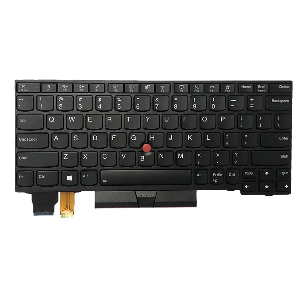 Huasheng Suda Replacement for Lenovo Thinkpad X13 X13YOGA Type 20T2 20T3 Type 20UF 20UG 5N20V43181 US with Backlight Keyboard 5N20V43037