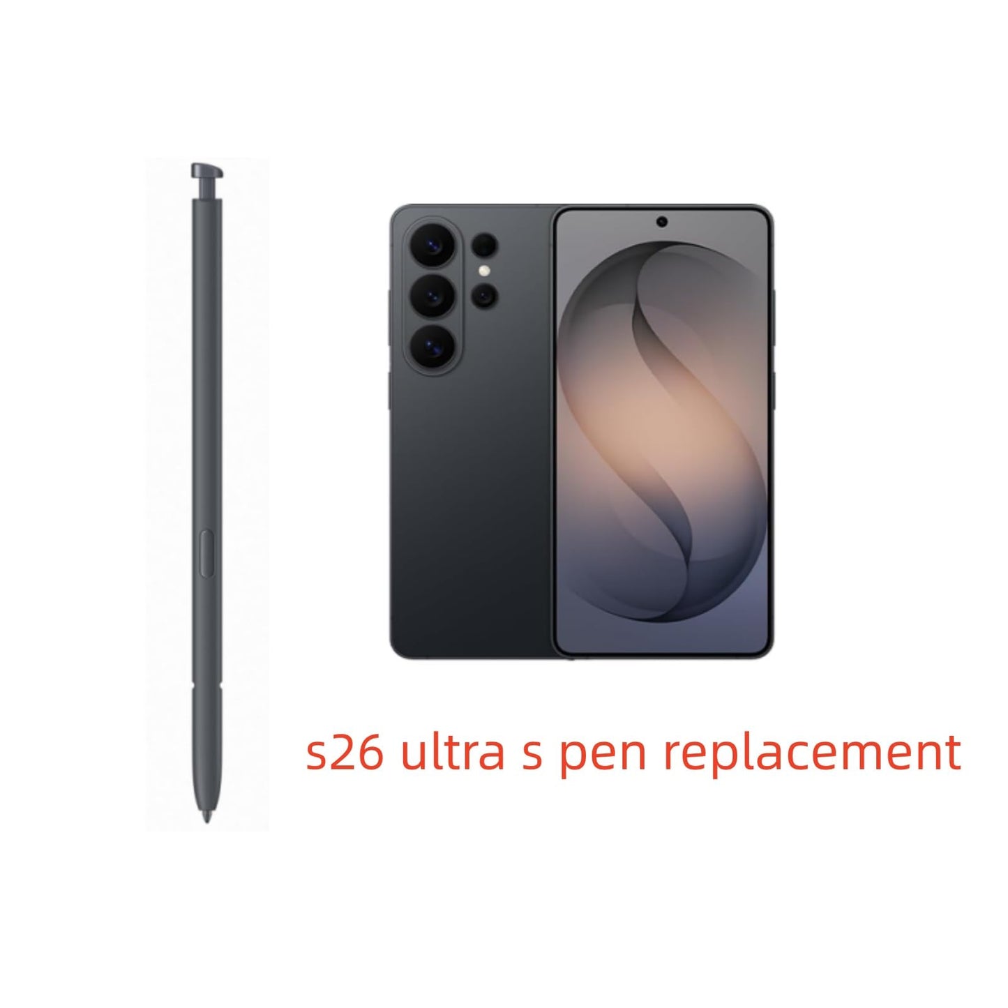S26 Ultra S Pen Replacement for Samsung Galaxy S26 Ultra Stylus Pen, with 5 PCS Tips/Nibs Replacement (Light Pink)