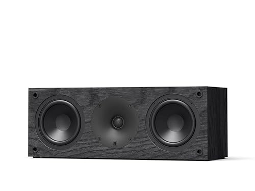Monolith C4 Center Channel Speaker (Each) Powerful Woofers, Punchy Bass, High Performance Audio, for Home Theater System - Audition Series