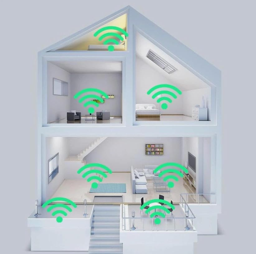 2026 WiFi Extender Signal Booster - 2.4GHz WiFi Booster for Home, Easy Setup