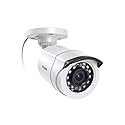 ZOSI 2MP 1080p HD Security Camera Outdoor Indoor 1920TVL (Hybrid 4-in-1 HD-CVI/TVI/AHD/960H Analog CVBS),24PCS LEDs,80ft Night Vision, 90°View Angle