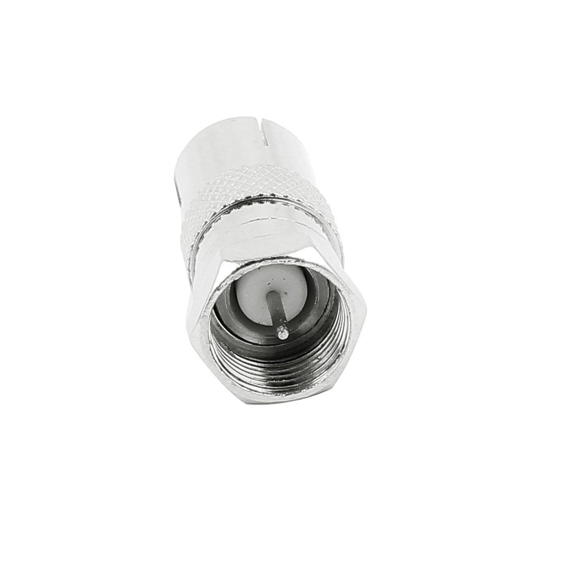 uxcell 3 Pcs PAL Female to F Male TV Antenna CATV FM Coaxial Adapter Connector