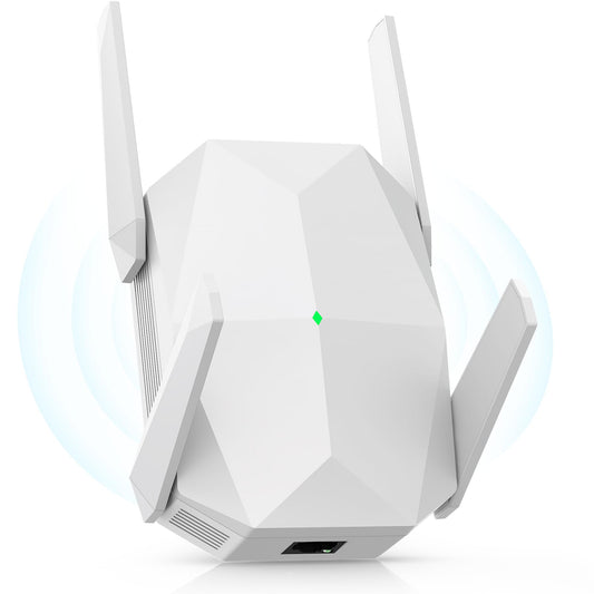 2026 AX3000 WiFi 6 Extender Signal Booster, Multi-Link Connectivity Internet Extender WiFi Booster for Home, Dual Band Long Range WiFi Repeater, Up