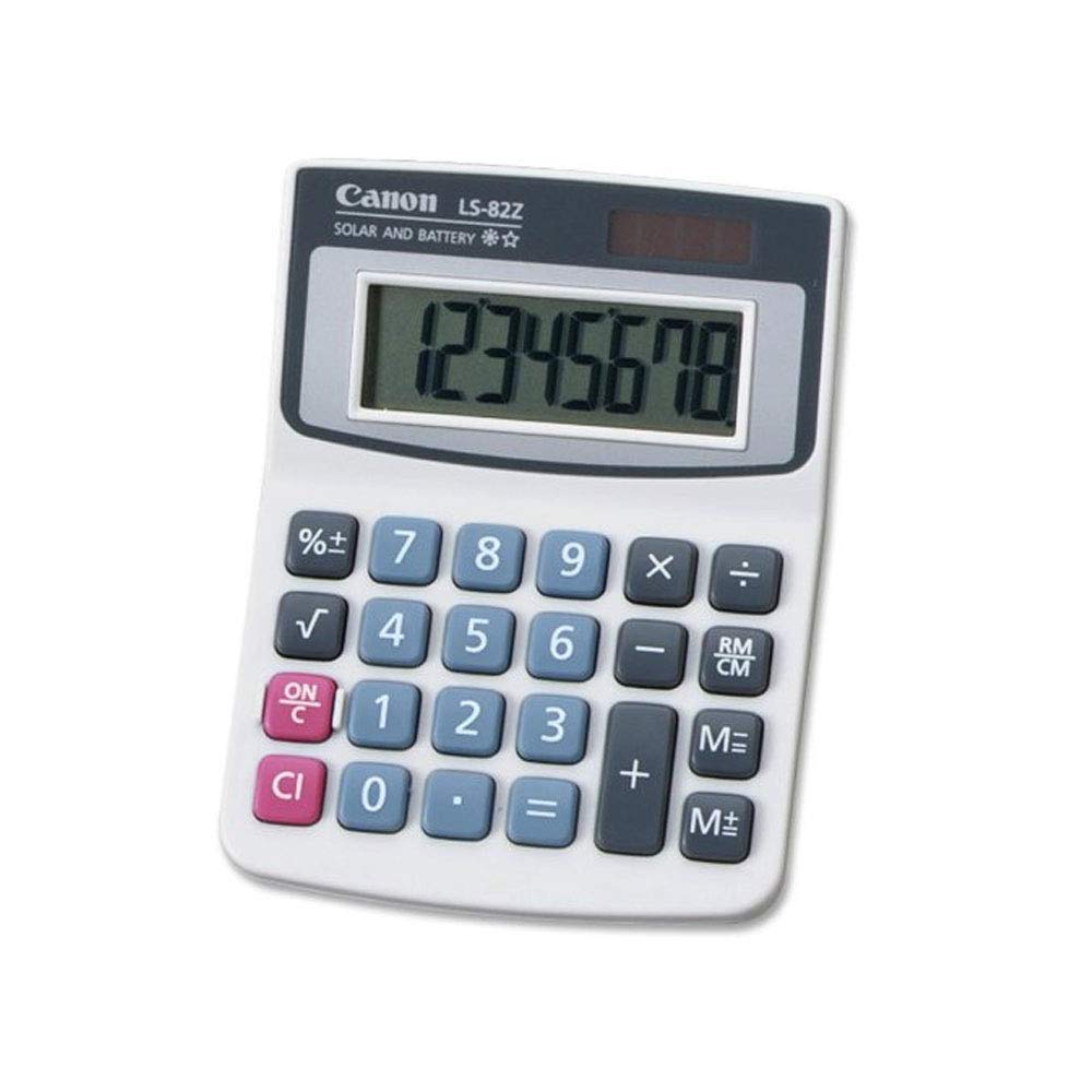 Canon LS-82Z Handheld Basic Calculator - Value Bundle (5 Pack)