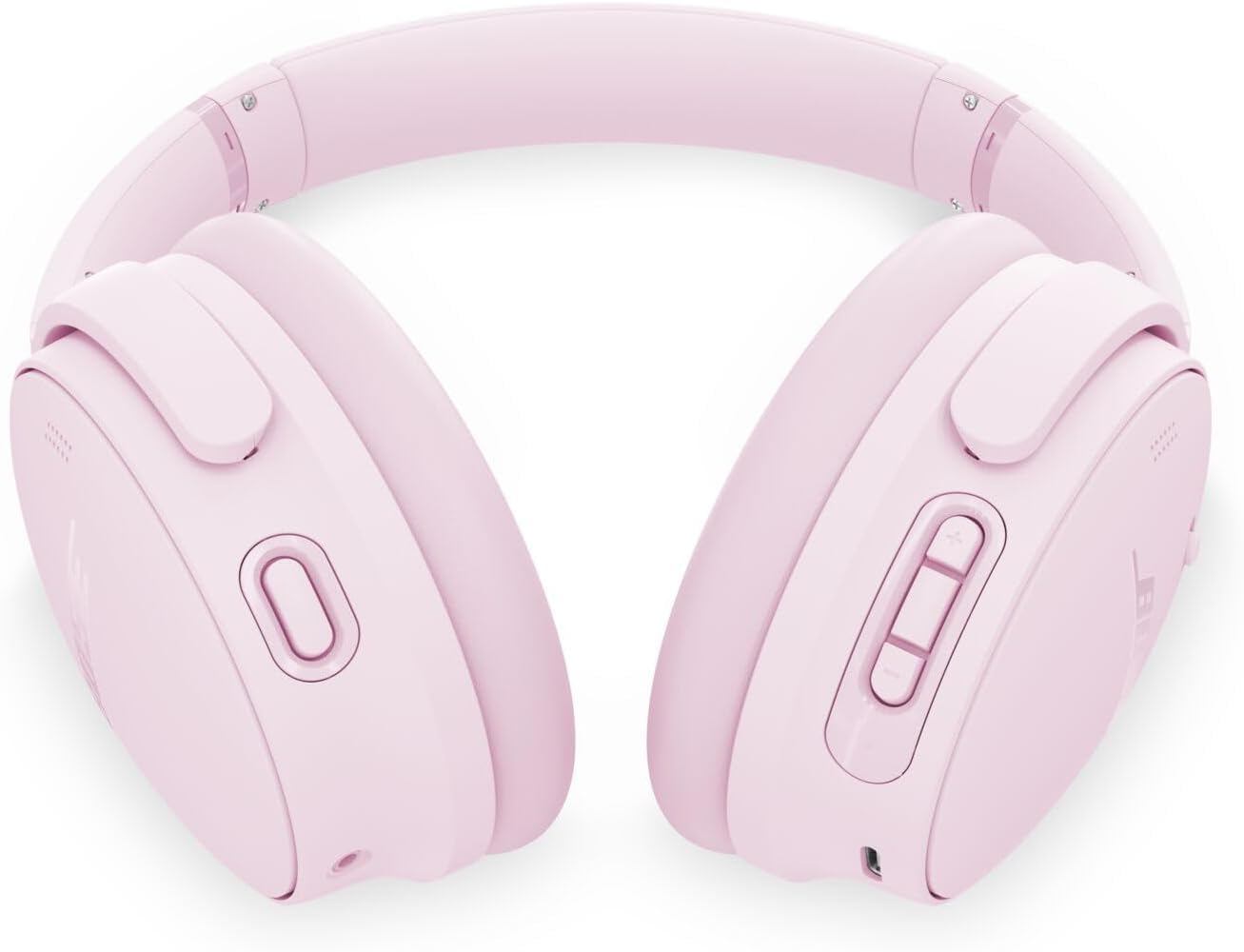 Bose QuietComfort Headphones Bundle with Fast Charger - Wireless Bluetooth Over-Ear Noise Cancelling Headphones with Mic, USB-C Charging, Deep Bass