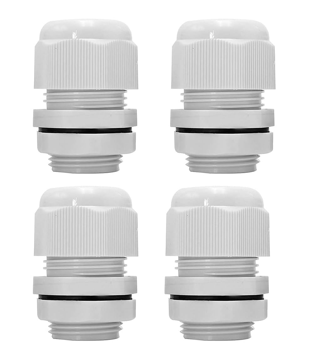 Saindo Waterproof Cable Glands for Camera Mounting Bracket Junction Box PFA130-E, PFA121, PFA122 (4 Pack)