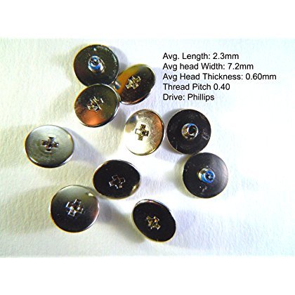 VATH M2 x 2.3mm OEM Laptop Screws Silver (Nylok) 10pcs [S19]