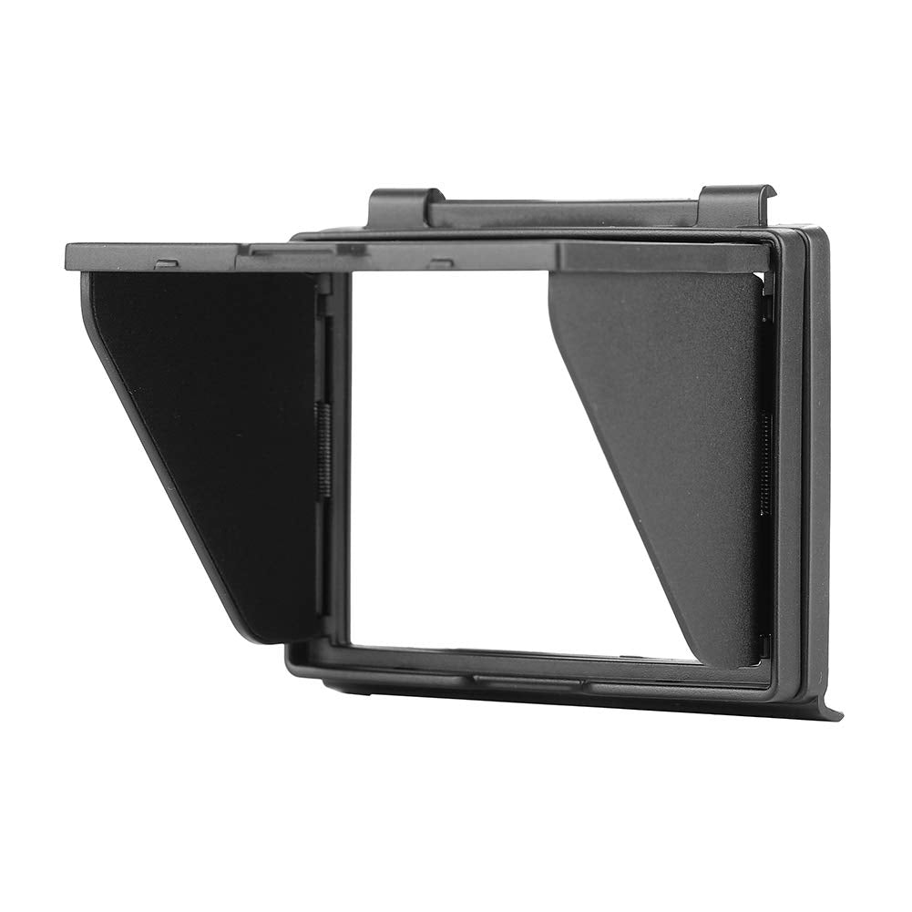 Serounder LCD Monitor Screen Sun Shade with -up Hood Screen Protective Cover Foldable Camera Monitor Protector for DSLR Camera