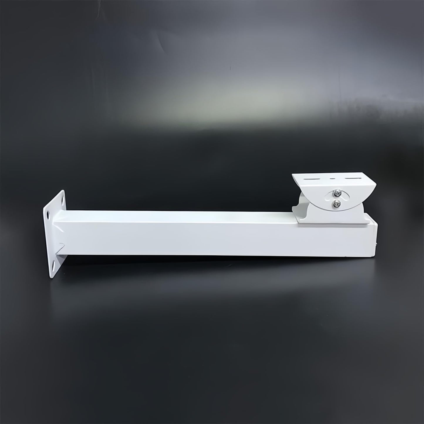 GledeYeTec 13.8" Alloy Security Camera Mount Bracket - 180° Adjustable Indoor/Outdoor Wall Ceiling Holder with Cable Management for CCTV/IP