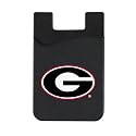 OTM Essentials University of Georgia Faux Leather Phone Wallet Sleeves, Sleek Magnetic Phone Wallet Case, Lightweight Accessories for Phones, Classic