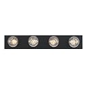 Westinghouse 6117600 Traditional Four-Light Indoor Vanity Light Fixture, Matte Black