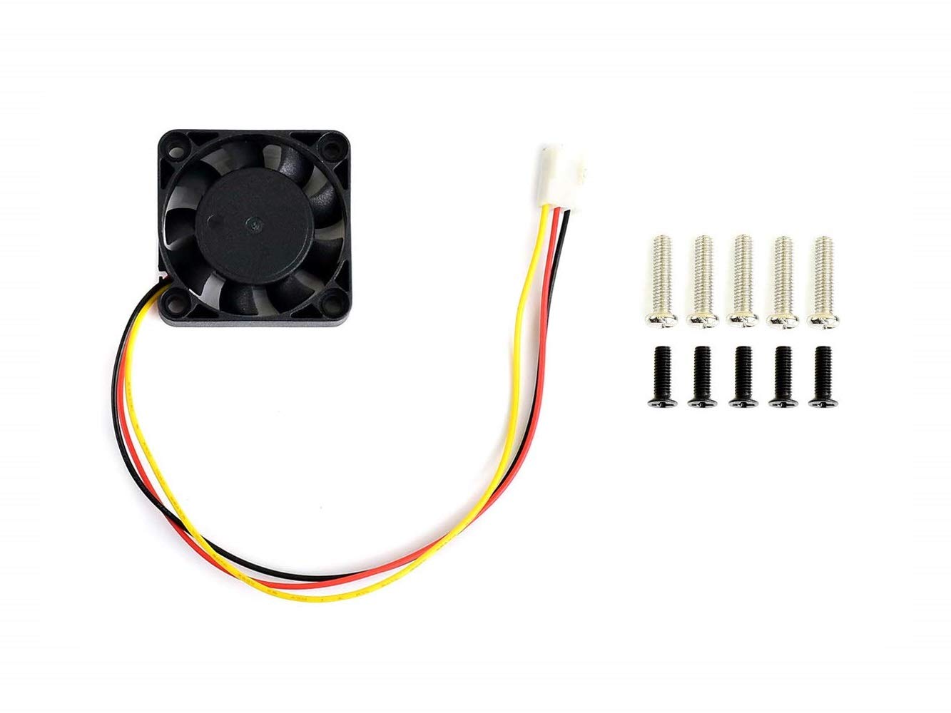 Dedicated DC 5V Cooling Fan Compatible with NVIDIA Jetson Nano Developer Kit and B01 Version 3PIN Reverse-Proof Connector 40mm×40mm×10mm Fan