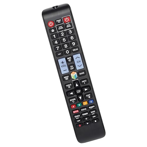 Universal Remote Control Replacement for Samsung Smart TV UN50F6300AF UN50F6350AF UN55F6300AF UN55F6350AF UN55F8000BF UN55F9000AF UN60F6300AF