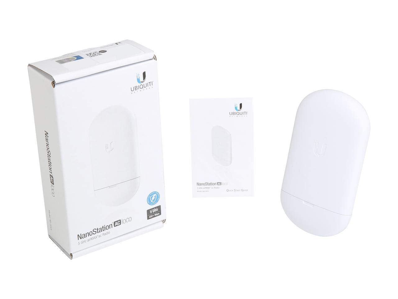 Ubiquiti NanoStation AC Loco 5GHz airMAX ac CPE with Dedicated Wi-Fi Management (NS-5ACL-US)