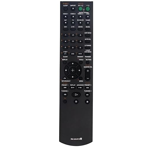 RM-AAU019 Replacement Remote Control for Sony Home Theatre System in Living Rooms or Rooms, No Programming or Pairing Needed, Replace Remote