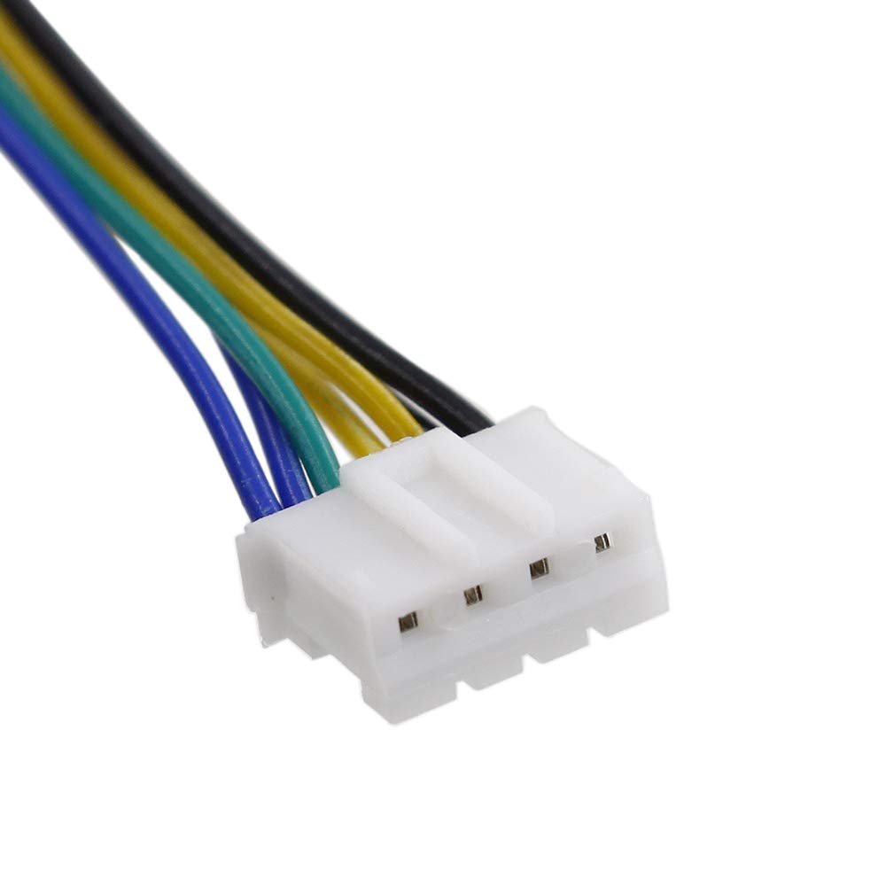 GENNEL Graphics Card PWM Fan Splitter 4 pin to Dual 4pin Extension Power Cable, Video Card VGA GPU Fan Adapter Connector