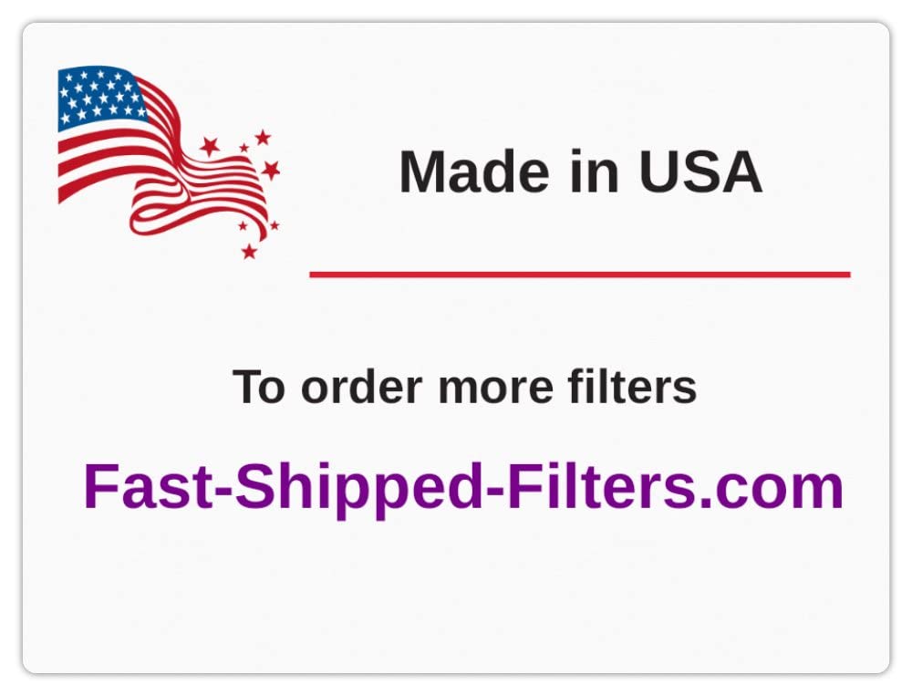 8-14x20 Cimatec AirScreen 1000 Replacement Compatible Filters (4 Filter Changes) Actual Filter Size is 12.25x17.25