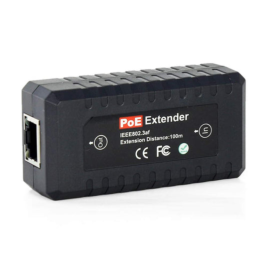 CENTROPOWER PoE Extender Ethernet Repeater 1 Port 10/100