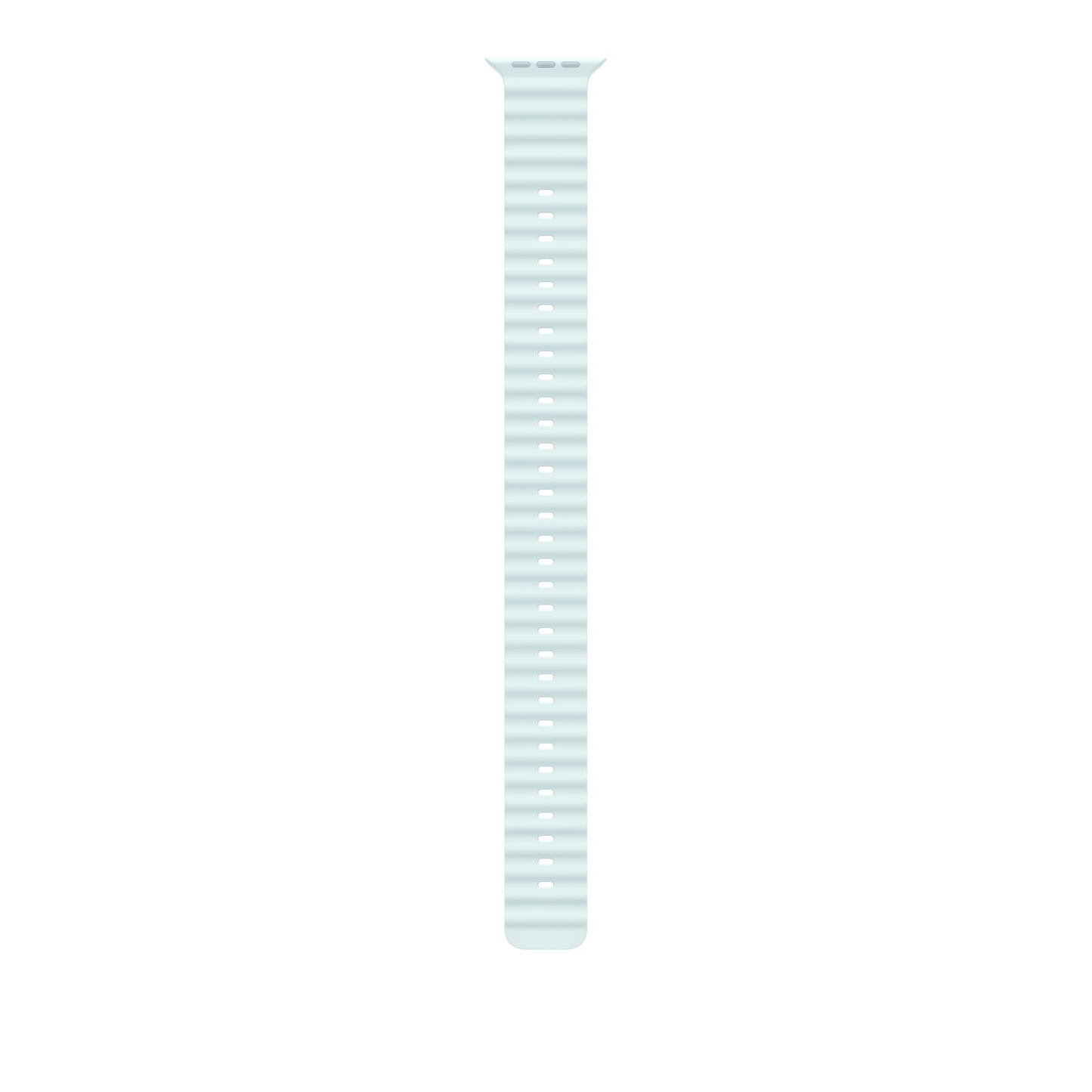 Apple Watch Band - Ocean Band Extension (49mm) - Ice Blue with Black Titanium Finish - Extension